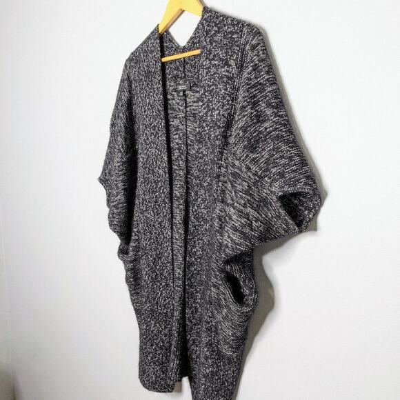 Aritzia Babaton Black Javier Open Cocoon Cardigan - Picture 2 of 10